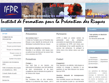 Tablet Screenshot of ifpr.fr